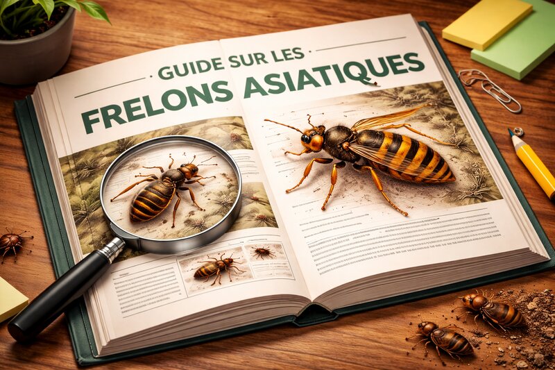 Frelon asiatique vs européen